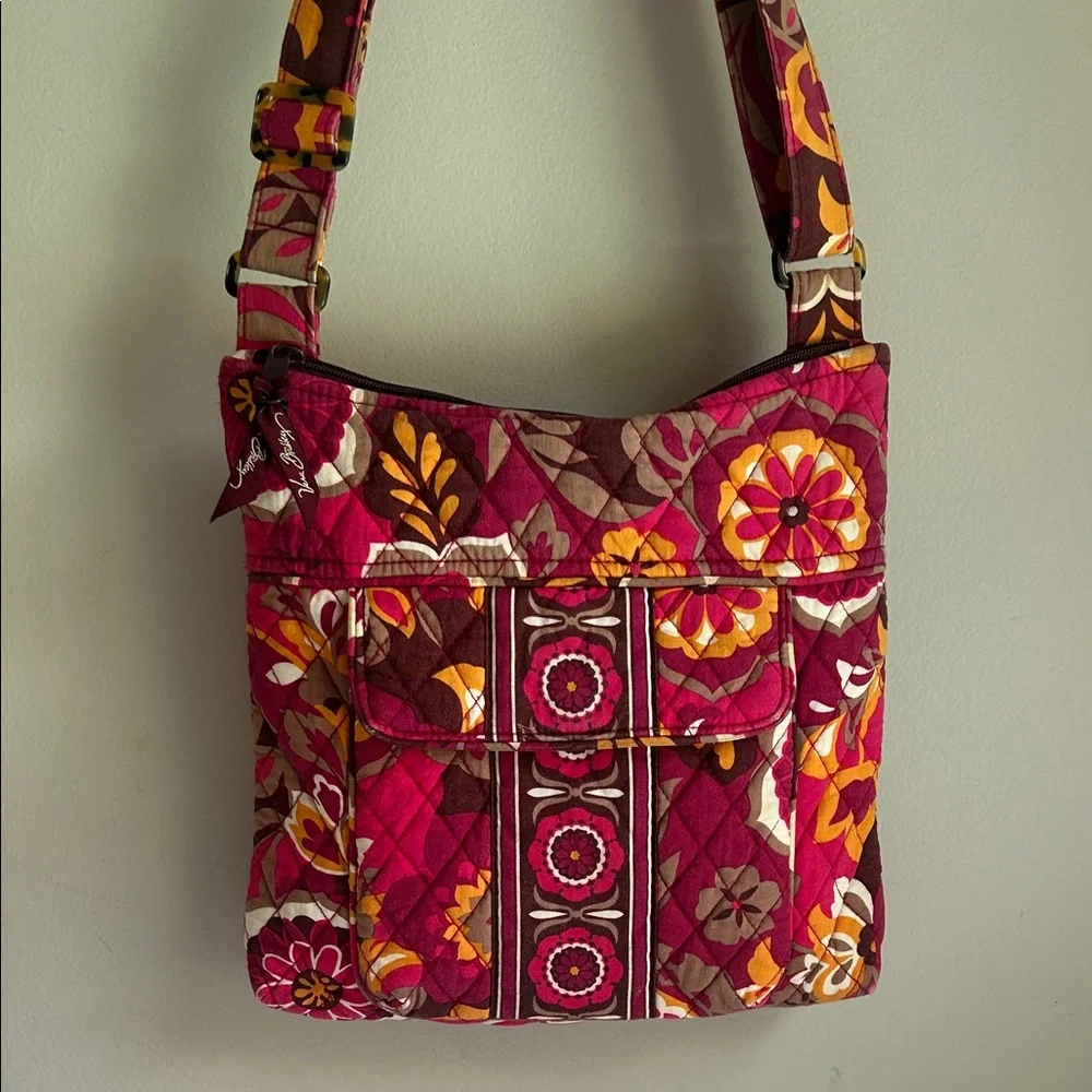 Vera Bradley Carnaby Floral Crossbody Bag